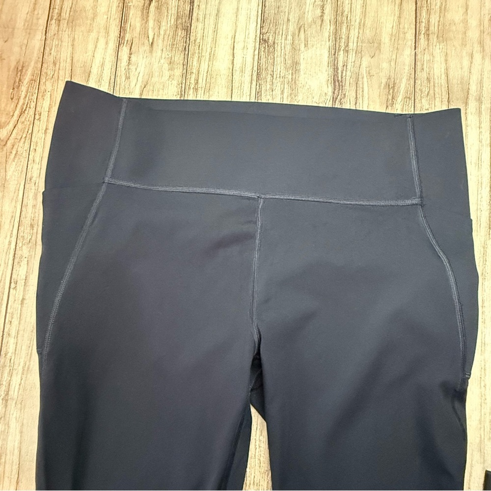 Black Gap Fit High-Waisted Leggings XXL